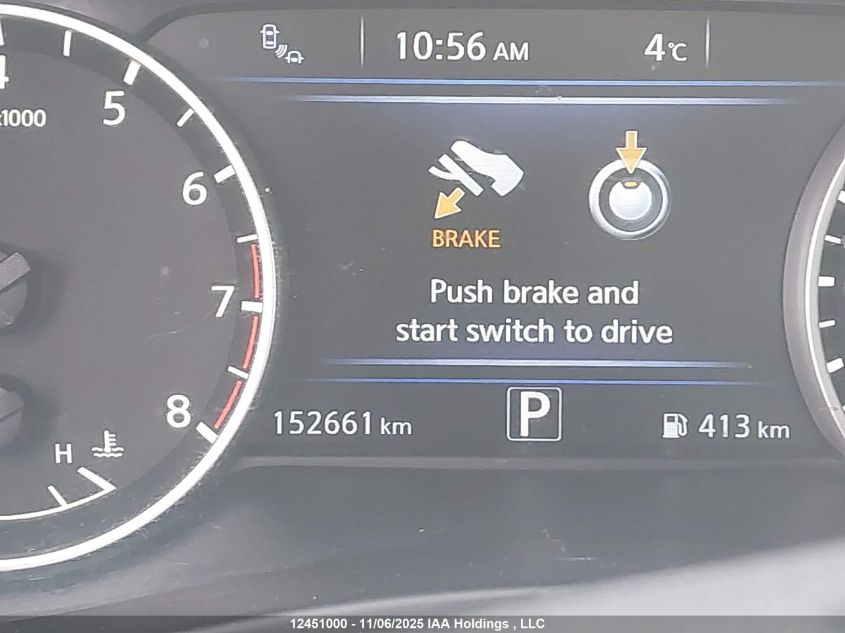 2019 Nissan Murano Platinum/Sl/Sv VIN: 5N1AZ2MS6KN149032 Lot: 12451000