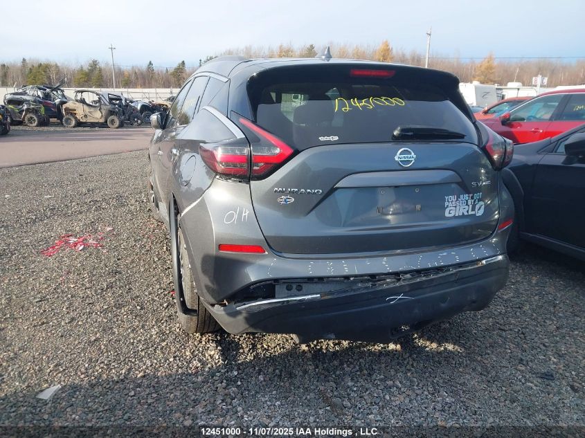 2019 Nissan Murano Platinum/Sl/Sv VIN: 5N1AZ2MS6KN149032 Lot: 12451000