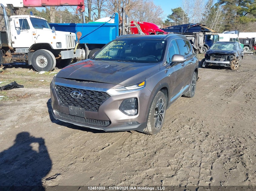 Vin: 5nms5caa2kh028601, lot: 2835122, hyundai santa fe 20192