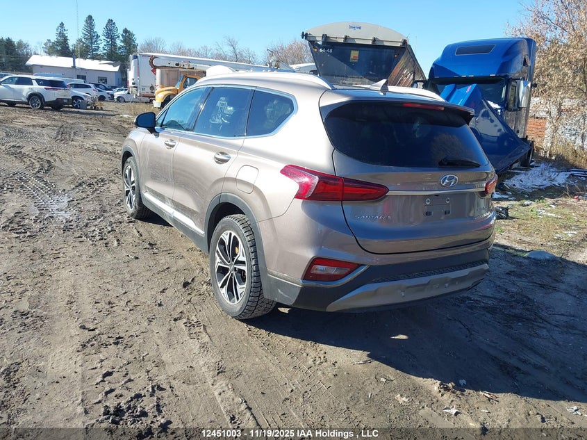 Vin: 5nms5caa2kh028601, lot: 2835122, hyundai santa fe 20193