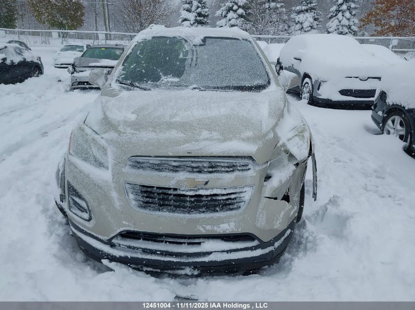 2015 Chevrolet Trax VIN: 3GNCJLSB1FL128244 Lot: 12451004