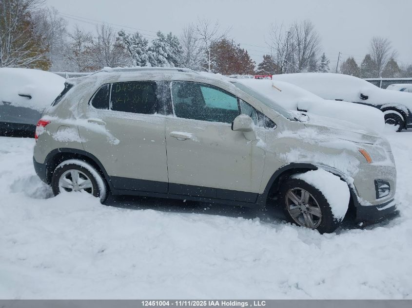 2015 Chevrolet Trax VIN: 3GNCJLSB1FL128244 Lot: 12451004
