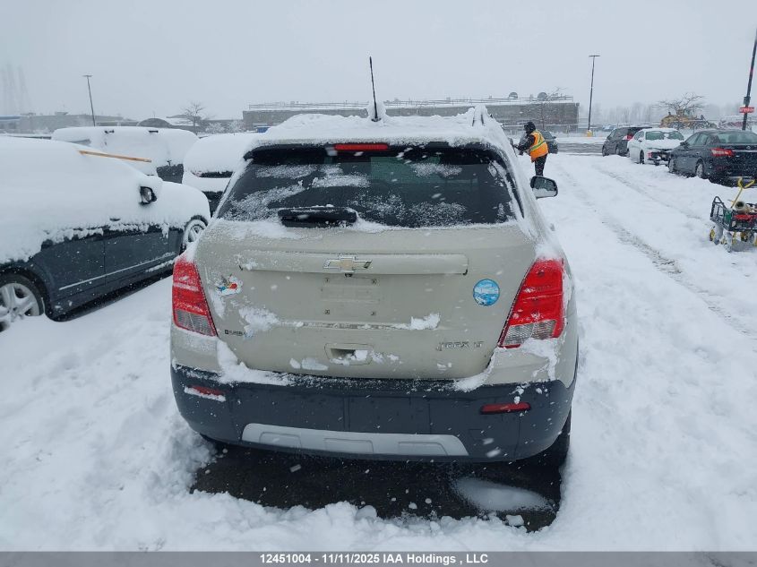 2015 Chevrolet Trax VIN: 3GNCJLSB1FL128244 Lot: 12451004