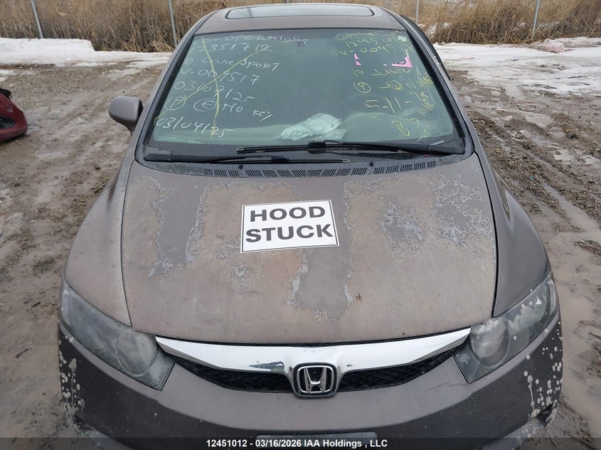 2010 Honda Civic Sport VIN: 2HGFA1E62AH009517 Lot: 12451012