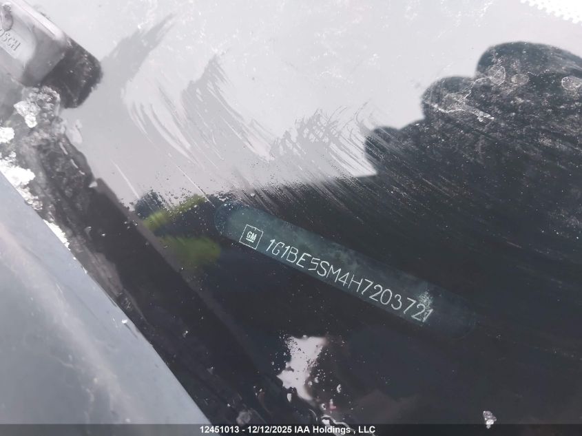 2017 Chevrolet Cruze Lt Auto VIN: 1G1BE5SM4H7203721 Lot: 12451013