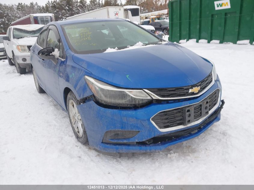 2017 Chevrolet Cruze Lt Auto VIN: 1G1BE5SM4H7203721 Lot: 12451013