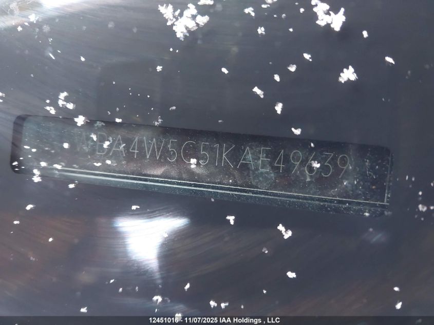 2019 BMW 430Xi VIN: WBA4W5C51KAE49639 Lot: 12451016