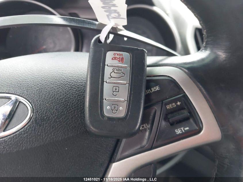 2014 Hyundai Veloster VIN: KMHTC6ADXEU191172 Lot: 12451021