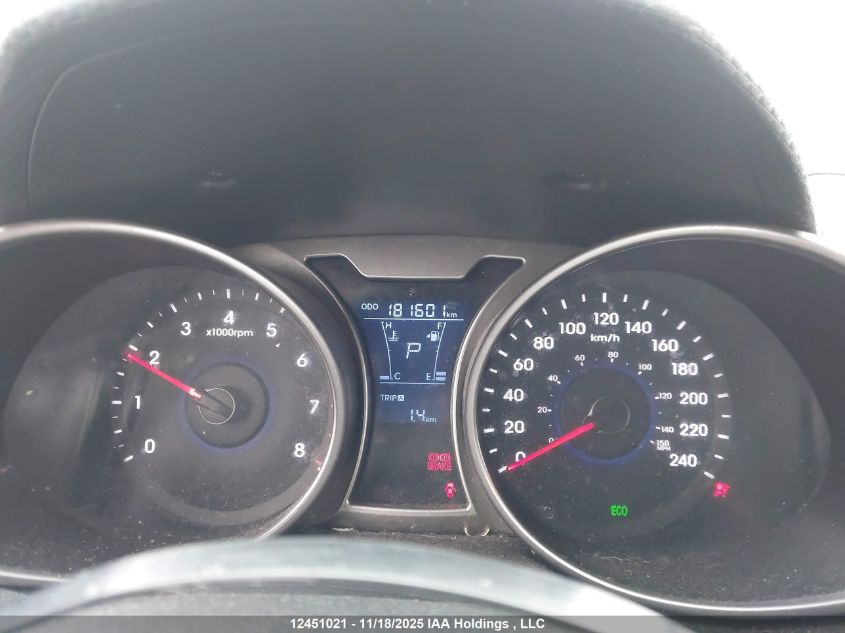 2014 Hyundai Veloster VIN: KMHTC6ADXEU191172 Lot: 12451021