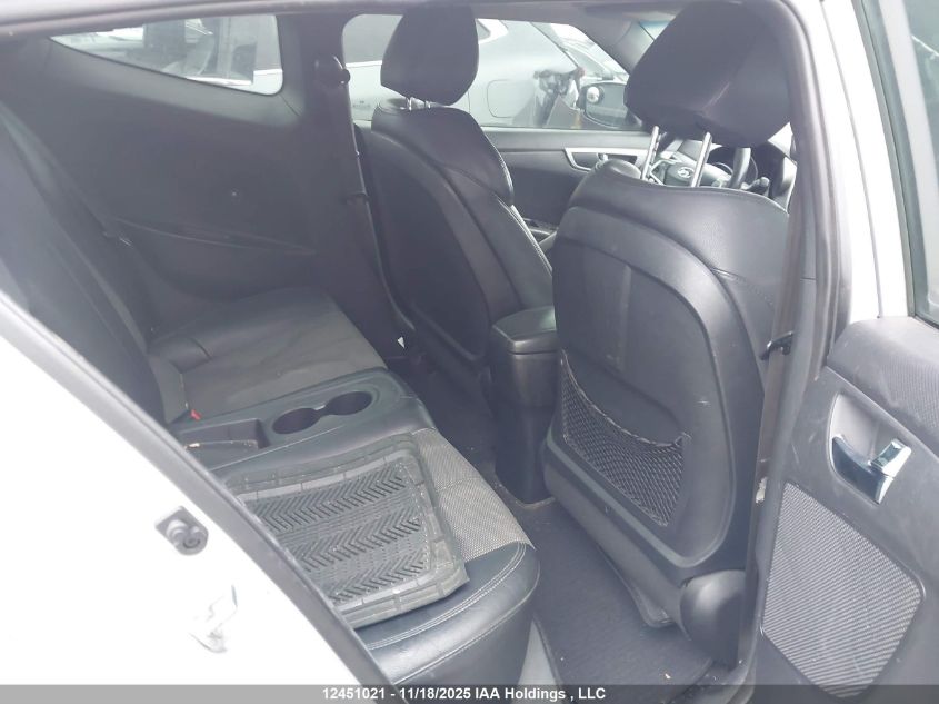 2014 Hyundai Veloster VIN: KMHTC6ADXEU191172 Lot: 12451021