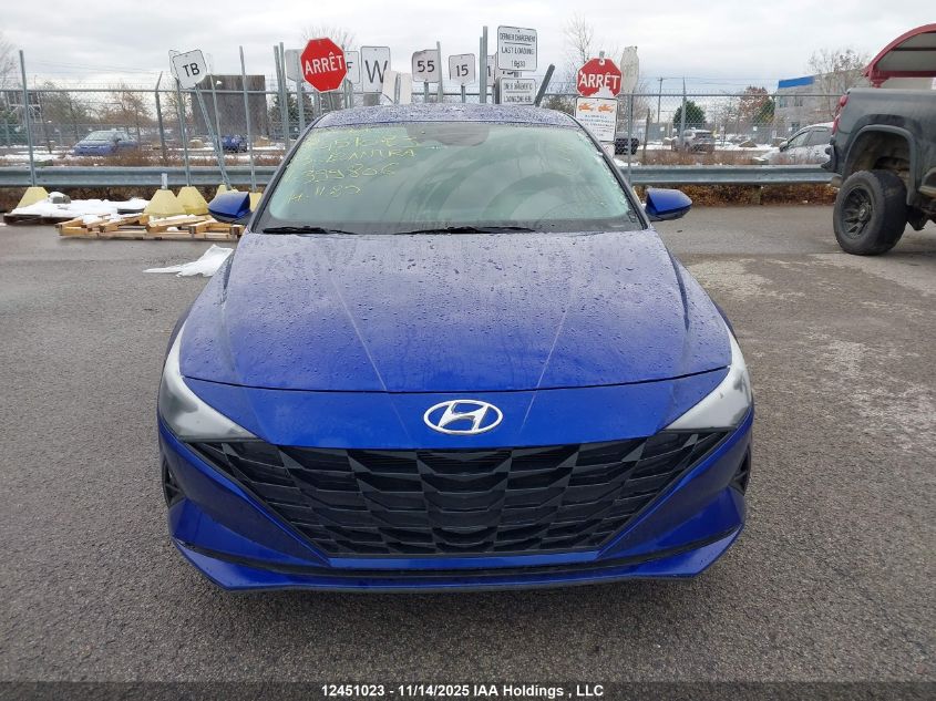 2023 Hyundai Elantra VIN: KMHLM4AG4PU399806 Lot: 12451023