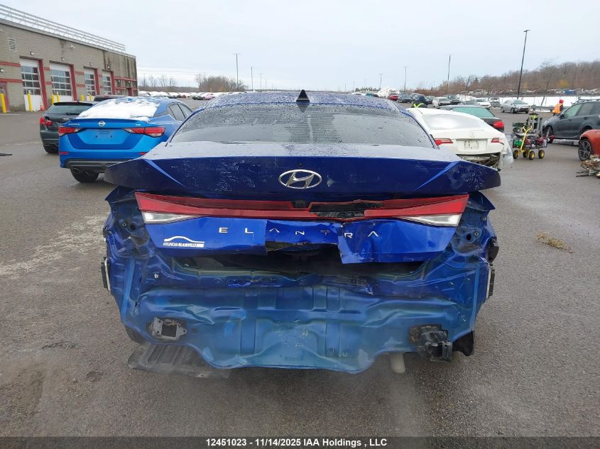 2023 Hyundai Elantra VIN: KMHLM4AG4PU399806 Lot: 12451023