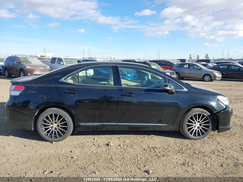 2011 Lexus Hs 250H Premium Luxury VIN: JTHBB1BAXB2045418 Lot: 12451028