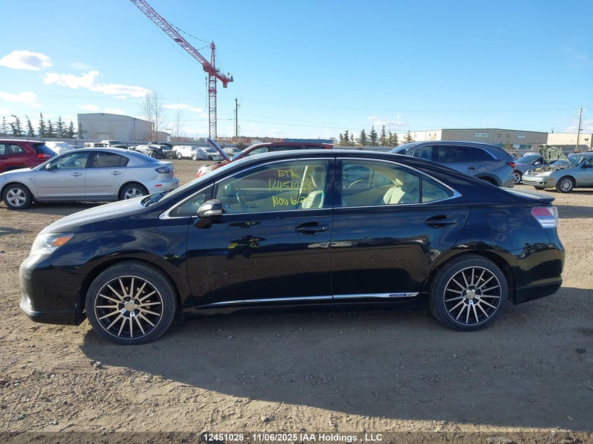 2011 Lexus Hs 250H Premium Luxury VIN: JTHBB1BAXB2045418 Lot: 12451028