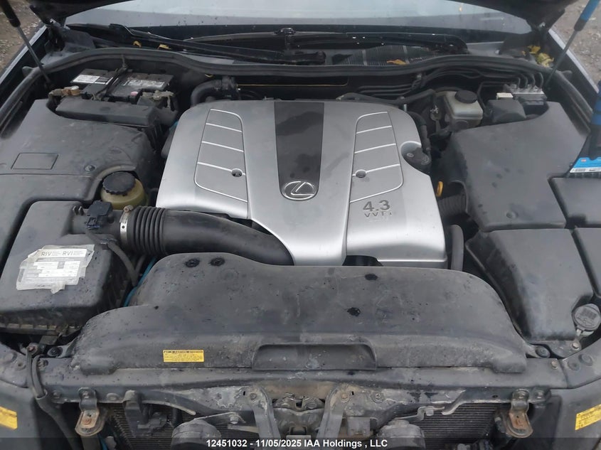 JTHBN36F750176105 2005 LEXUS LS photo no. 10