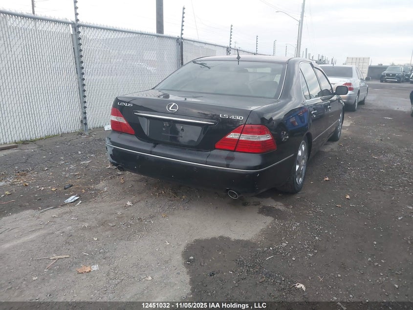JTHBN36F750176105 2005 LEXUS LS photo no. 4