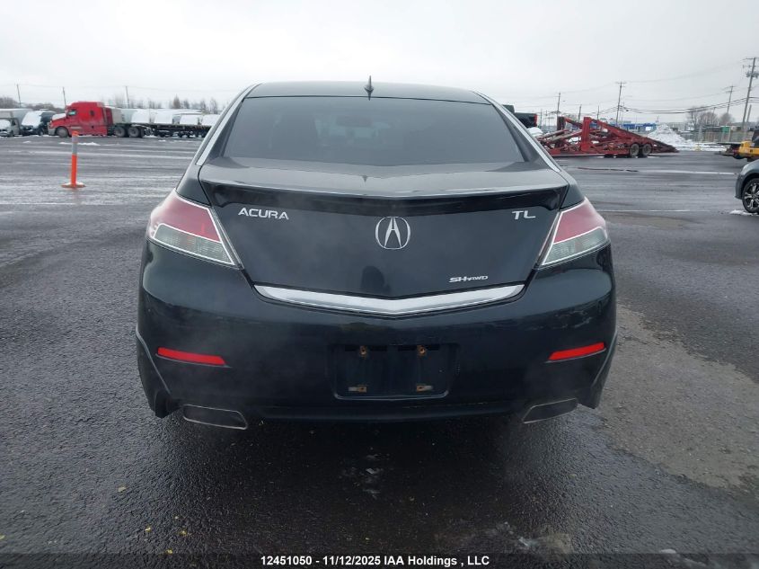 2012 Acura Tl VIN: 19UUA9F78CA801251 Lot: 12451050