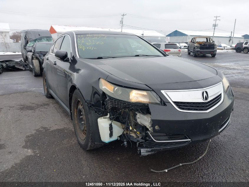 2012 Acura Tl VIN: 19UUA9F78CA801251 Lot: 12451050
