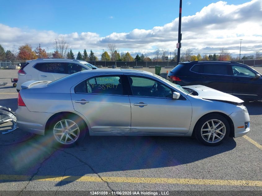 2012 Ford Fusion Sel VIN: 3FAHP0JA9CR384697 Lot: 12451059
