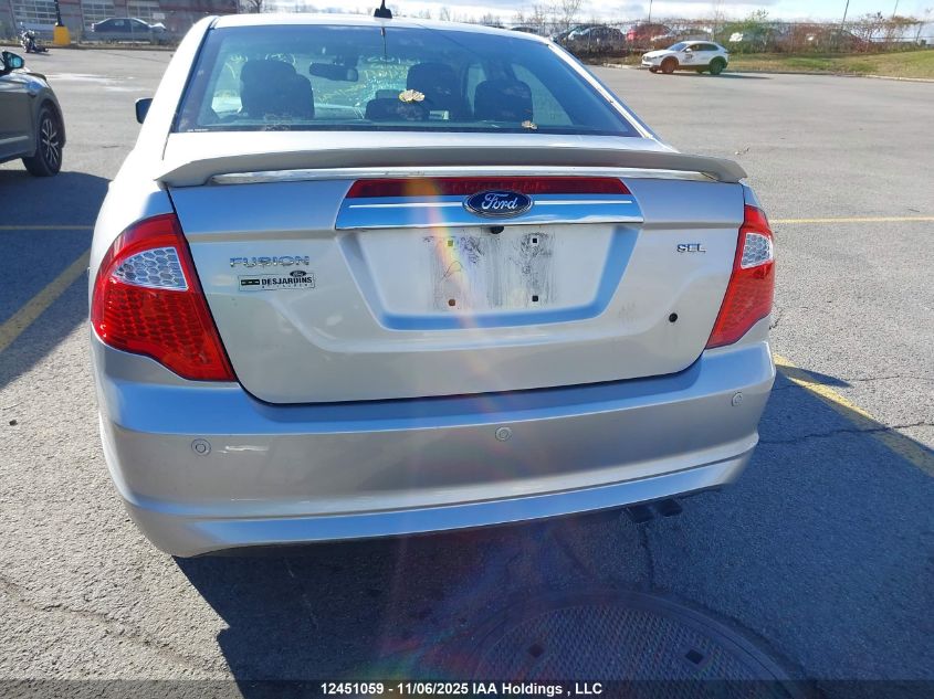 2012 Ford Fusion Sel VIN: 3FAHP0JA9CR384697 Lot: 12451059