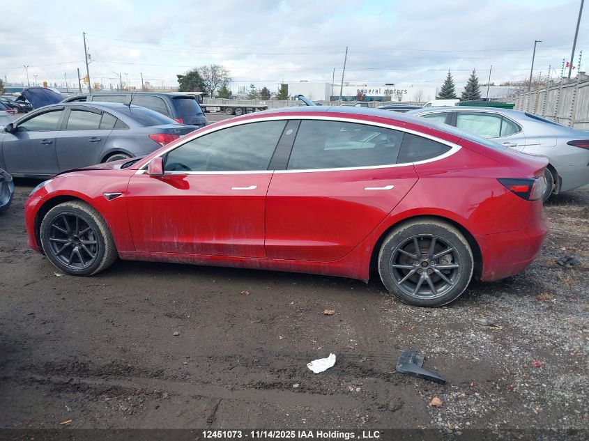 2018 Tesla Model 3 VIN: 5YJ3E1EA4JF022222 Lot: 12451073