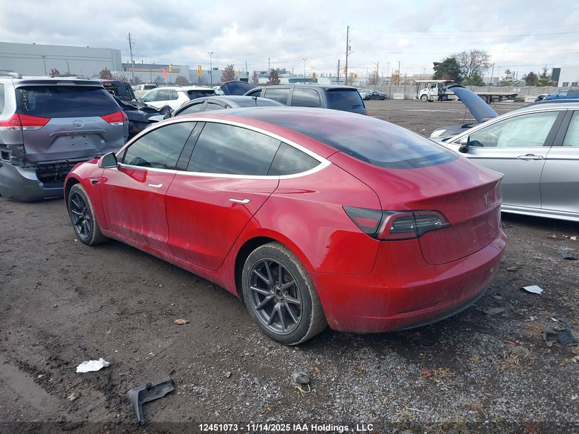 5YJ3E1EA4JF022222 2018 TESLA MODEL 3 photo no. 3
