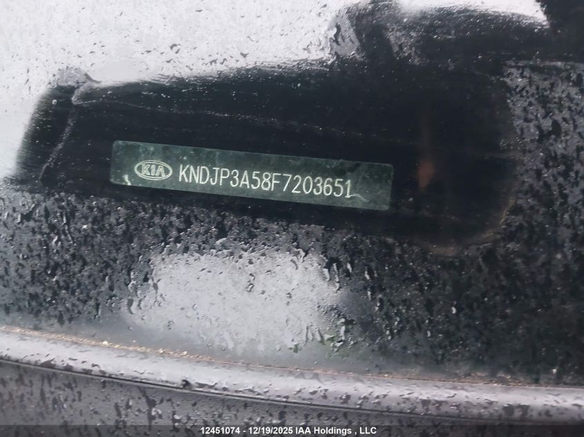 2015 Kia Soul Ex/Ex+/Ex+ Eco VIN: KNDJP3A58F7203651 Lot: 12451074