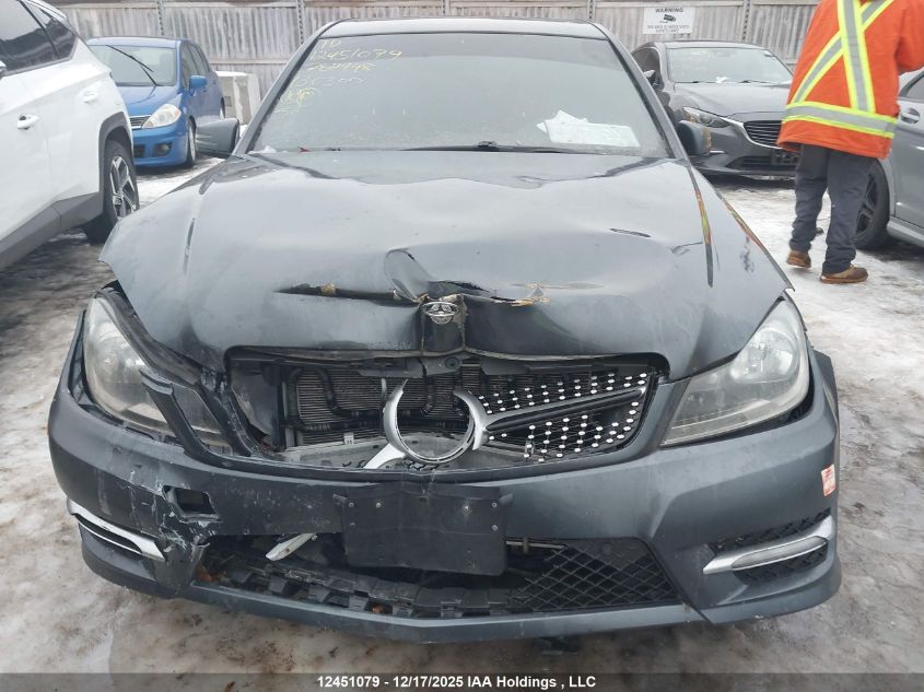 2013 Mercedes-Benz C 300 4Matic VIN: WDDGF8AB2DA782948 Lot: 12451079