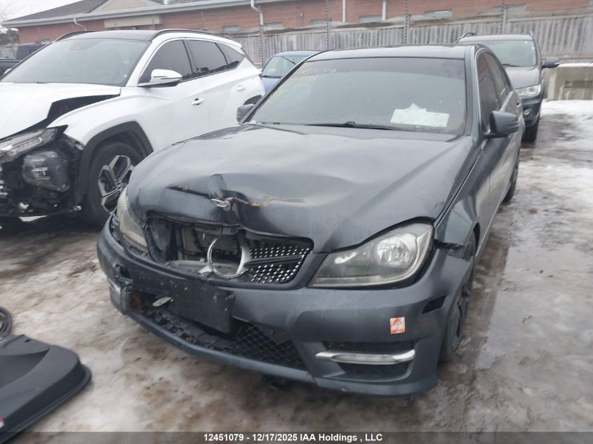 2013 Mercedes-Benz C 300 4Matic VIN: WDDGF8AB2DA782948 Lot: 12451079