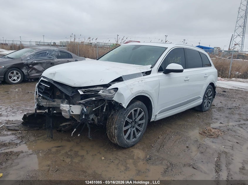 Vin: wa1vaaf73hd046126, lot: 2835211, audi q7 20172