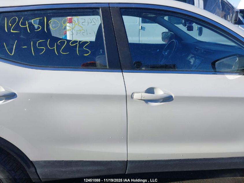 2018 Nissan Qashqai S/Sv VIN: JN1BJ1CP0JW154293 Lot: 12451088