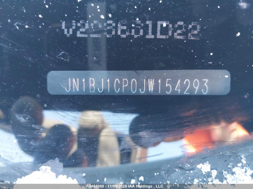 2018 Nissan Qashqai S/Sv VIN: JN1BJ1CP0JW154293 Lot: 12451088