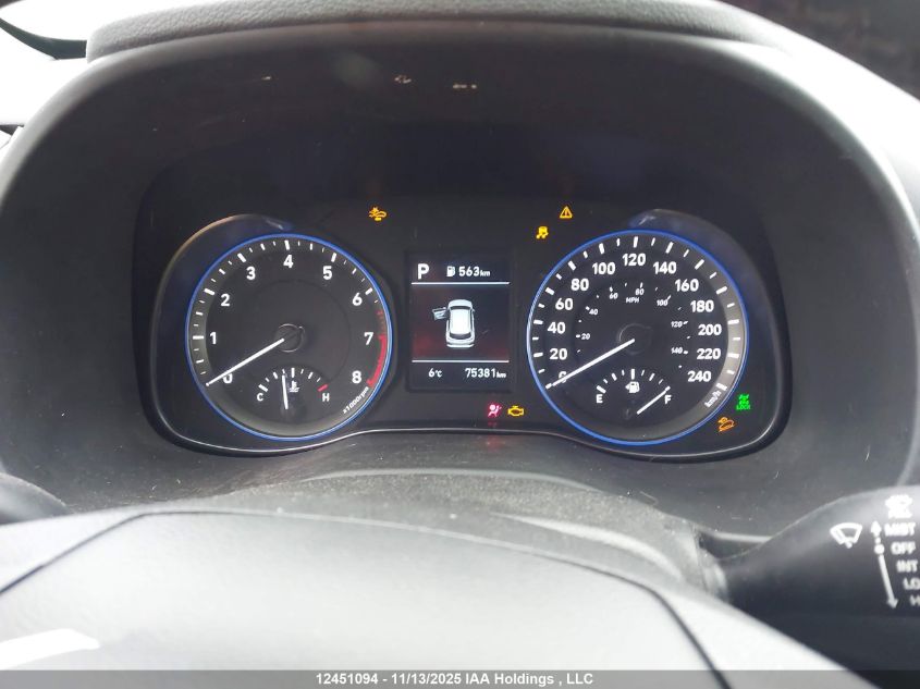 2020 Hyundai Kona Luxury Awd VIN: KM8K6CAA0LU569763 Lot: 12451094