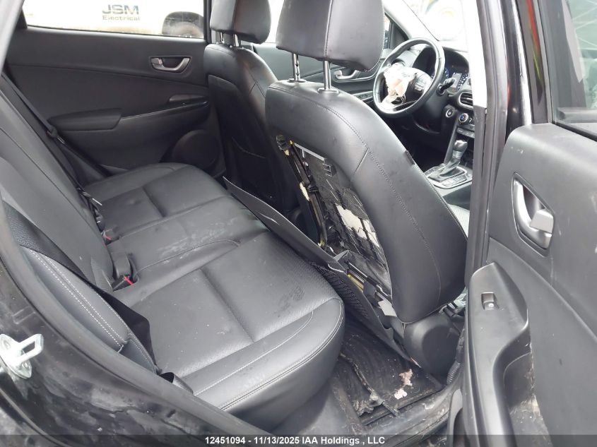 2020 Hyundai Kona Luxury Awd VIN: KM8K6CAA0LU569763 Lot: 12451094