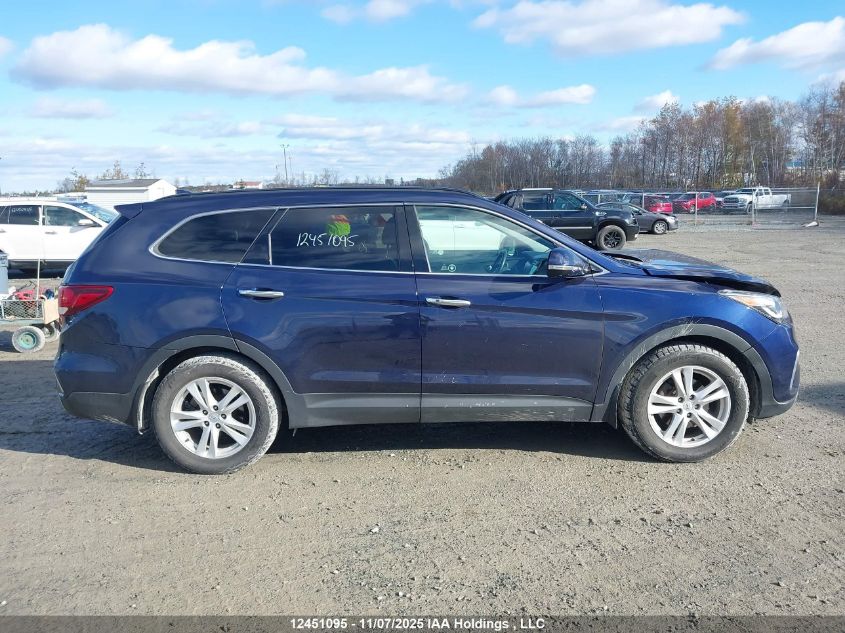 2017 Hyundai Santa Fe Se/Limited VIN: KM8SNDHF3HU194968 Lot: 12451095