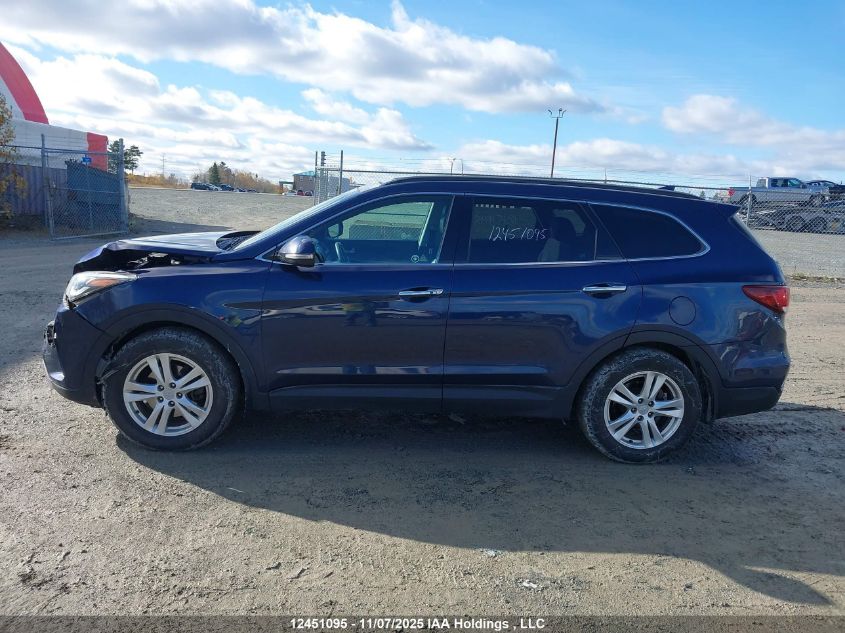 2017 Hyundai Santa Fe Se/Limited VIN: KM8SNDHF3HU194968 Lot: 12451095