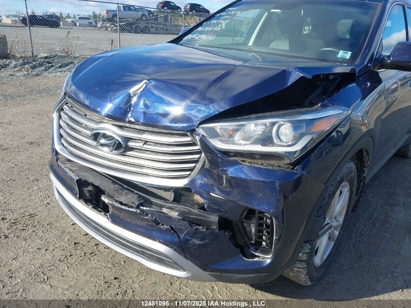 2017 Hyundai Santa Fe Se/Limited VIN: KM8SNDHF3HU194968 Lot: 12451095