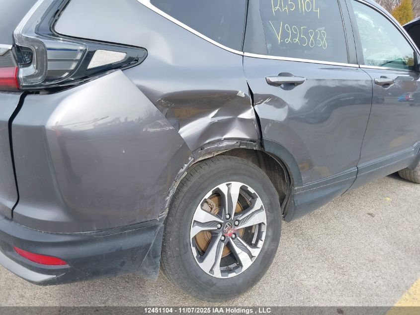 2020 Honda Cr-V Lx VIN: 2HKRW2H29LH225838 Lot: 12451104