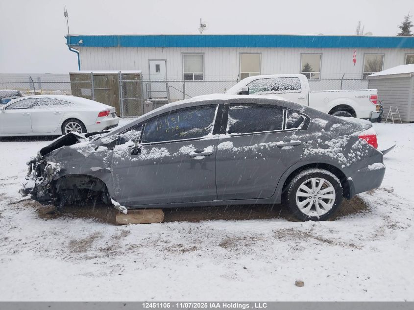 2012 Honda Civic Exl VIN: 2HGFB2F90CH050324 Lot: 12451105