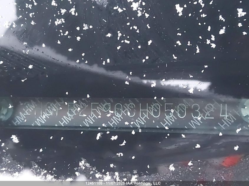 2012 Honda Civic Exl VIN: 2HGFB2F90CH050324 Lot: 12451105