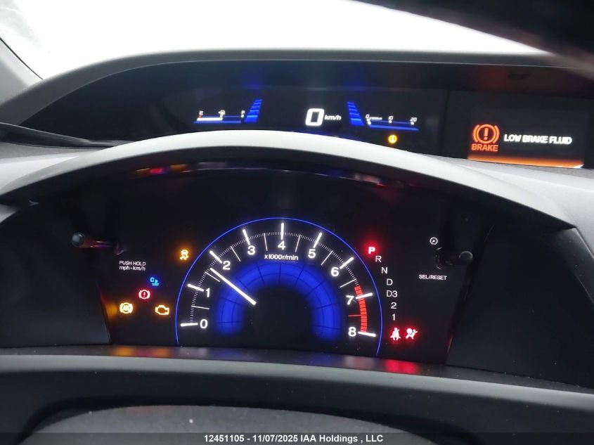 2012 Honda Civic Exl VIN: 2HGFB2F90CH050324 Lot: 12451105