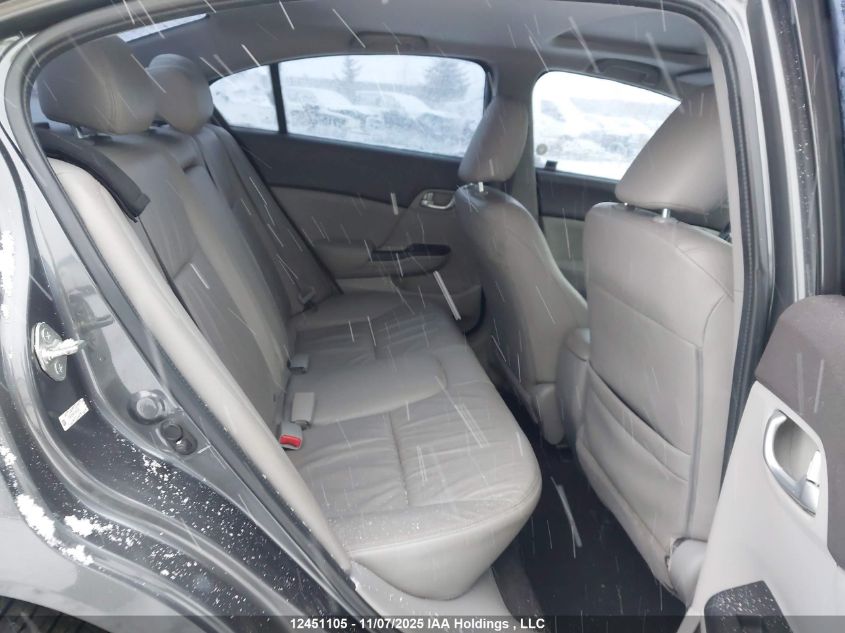 2012 Honda Civic Exl VIN: 2HGFB2F90CH050324 Lot: 12451105