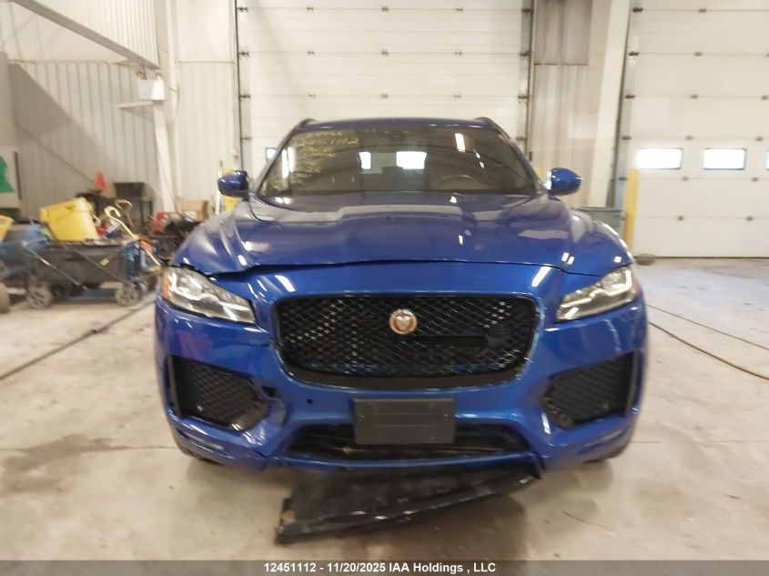 2018 Jaguar F-Pace S VIN: SADCM2FV6JA279406 Lot: 12451112