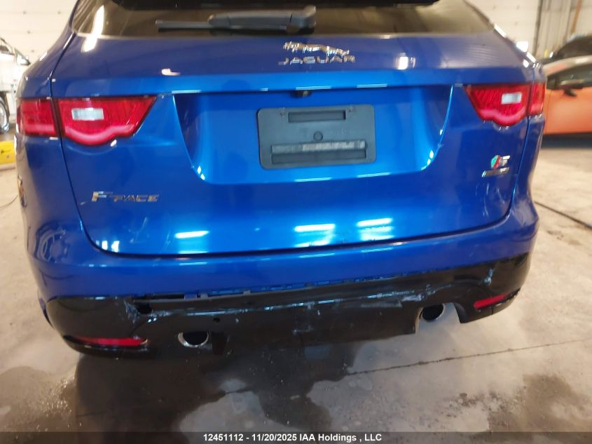 2018 Jaguar F-Pace S VIN: SADCM2FV6JA279406 Lot: 12451112