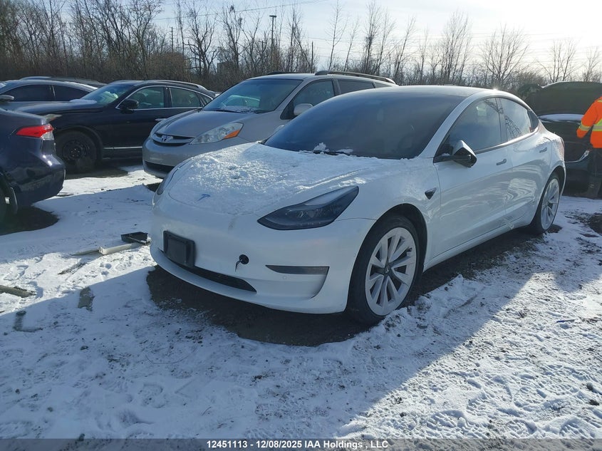 5YJ3E1EBXNF270277 2022 TESLA MODEL 3 photo no. 2