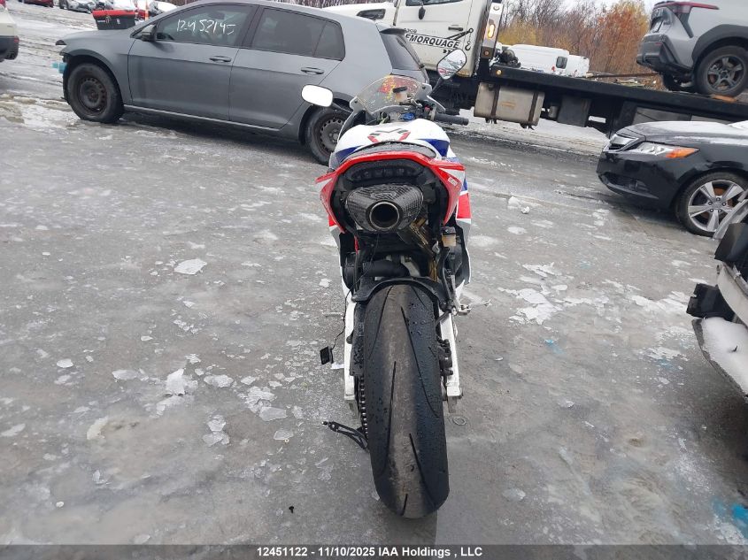 2013 Honda Cbr600 Rr VIN: JH2PC4073DK600040 Lot: 12451122