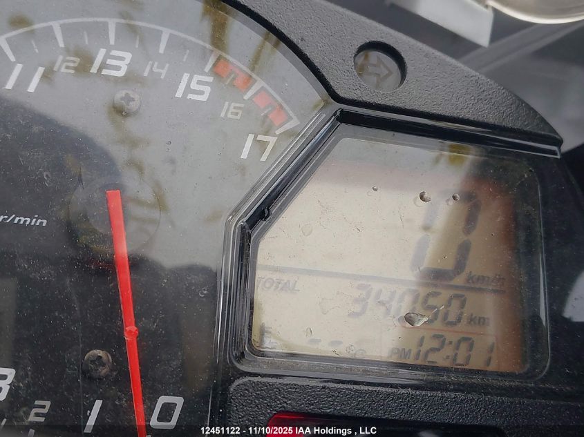 2013 Honda Cbr600 Rr VIN: JH2PC4073DK600040 Lot: 12451122