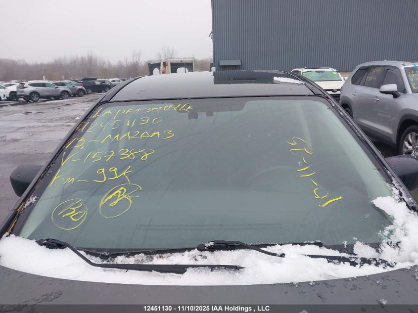 2013 Mazda 5 VIN: JM1CW2CL8D0157388 Lot: 12451130