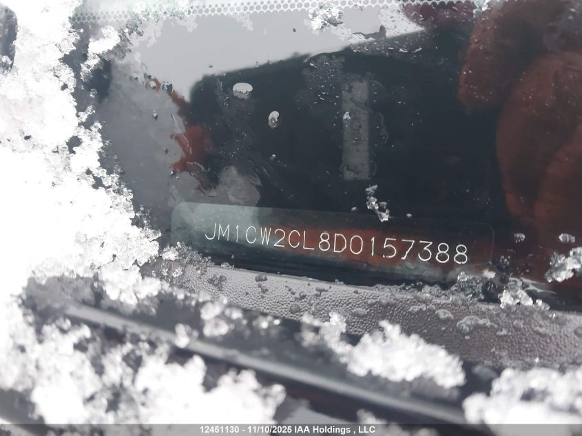 2013 Mazda 5 VIN: JM1CW2CL8D0157388 Lot: 12451130