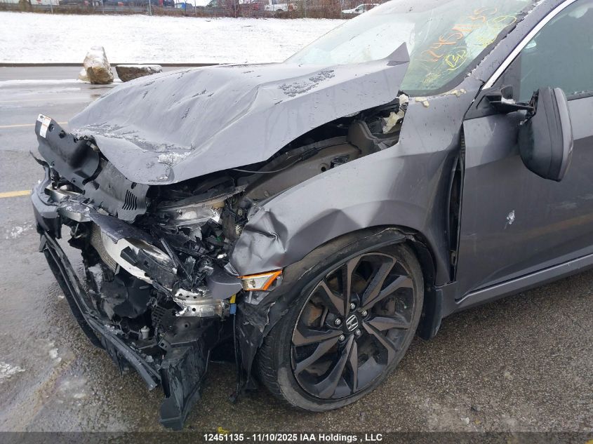 2019 Honda Civic Sport VIN: 2HGFC2F88KH025559 Lot: 12451135